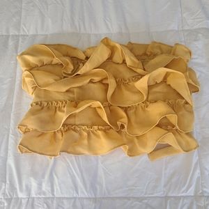 Ruffle tube top
